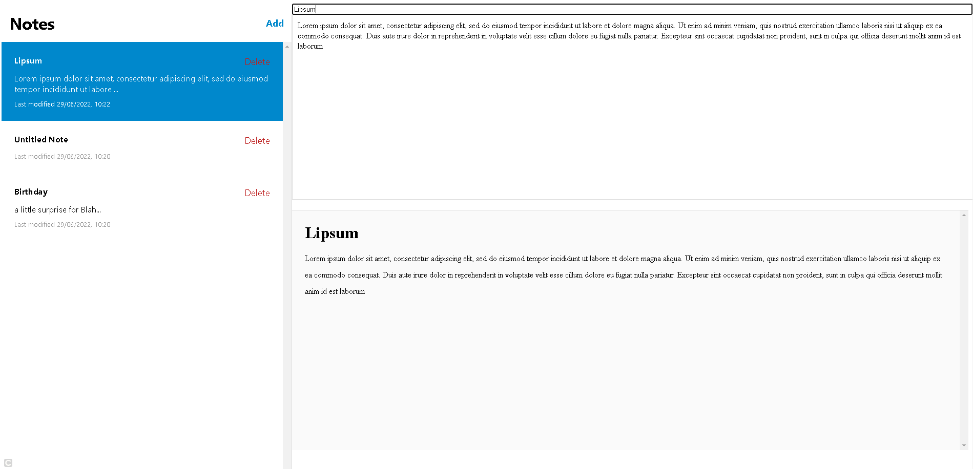GitHub - aliekbersen/React-Notes: Common Note app created with react