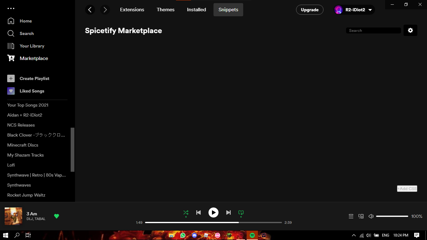 Marketplace not working correctly · Issue #238 · spicetify/marketplace ...