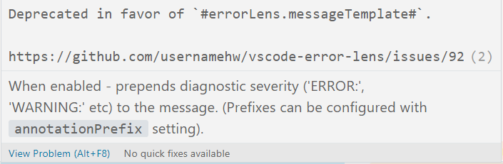 markdown_deprecation