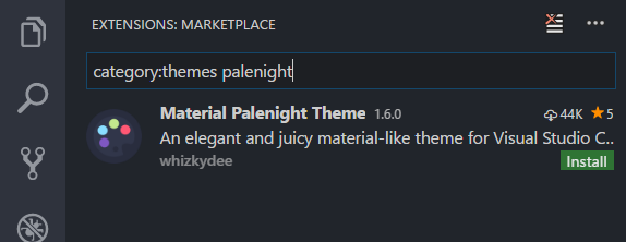 [theme] Copy input from theme picker when no theme was found · Issue ...