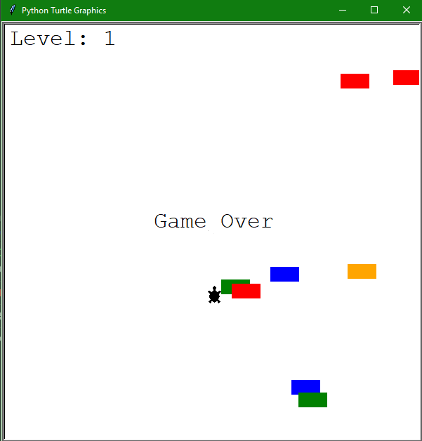 GitHub - sr781/Turtle-Cross-Game: A game where a turtle has cross the ...