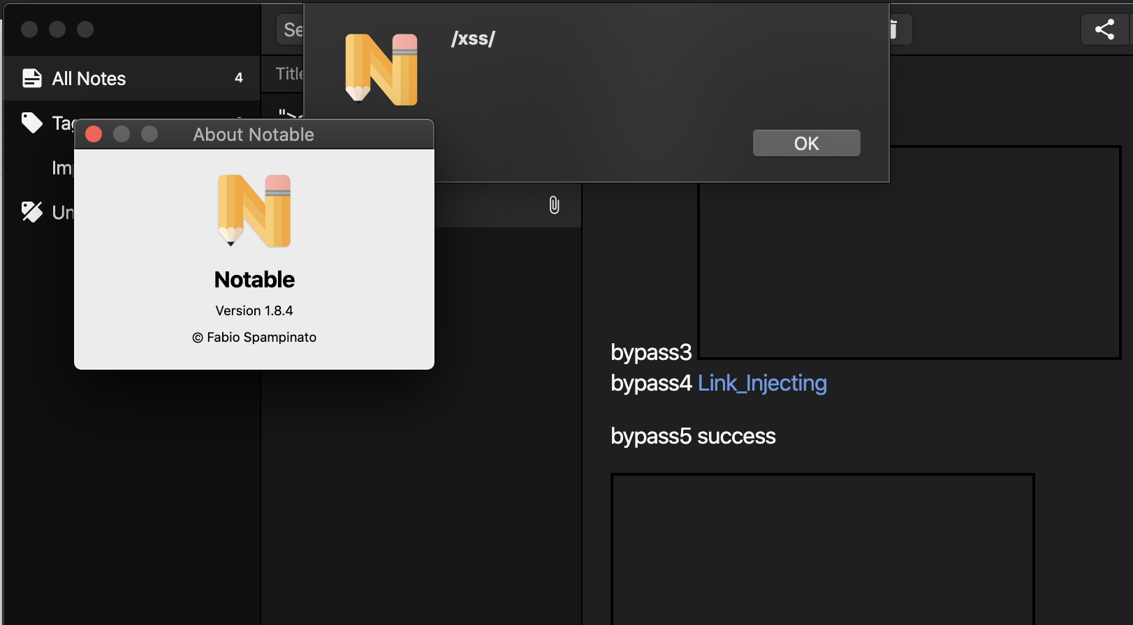 Cross Site Scripting bypass Vulnerability in Latest Release 1.8.4 ...