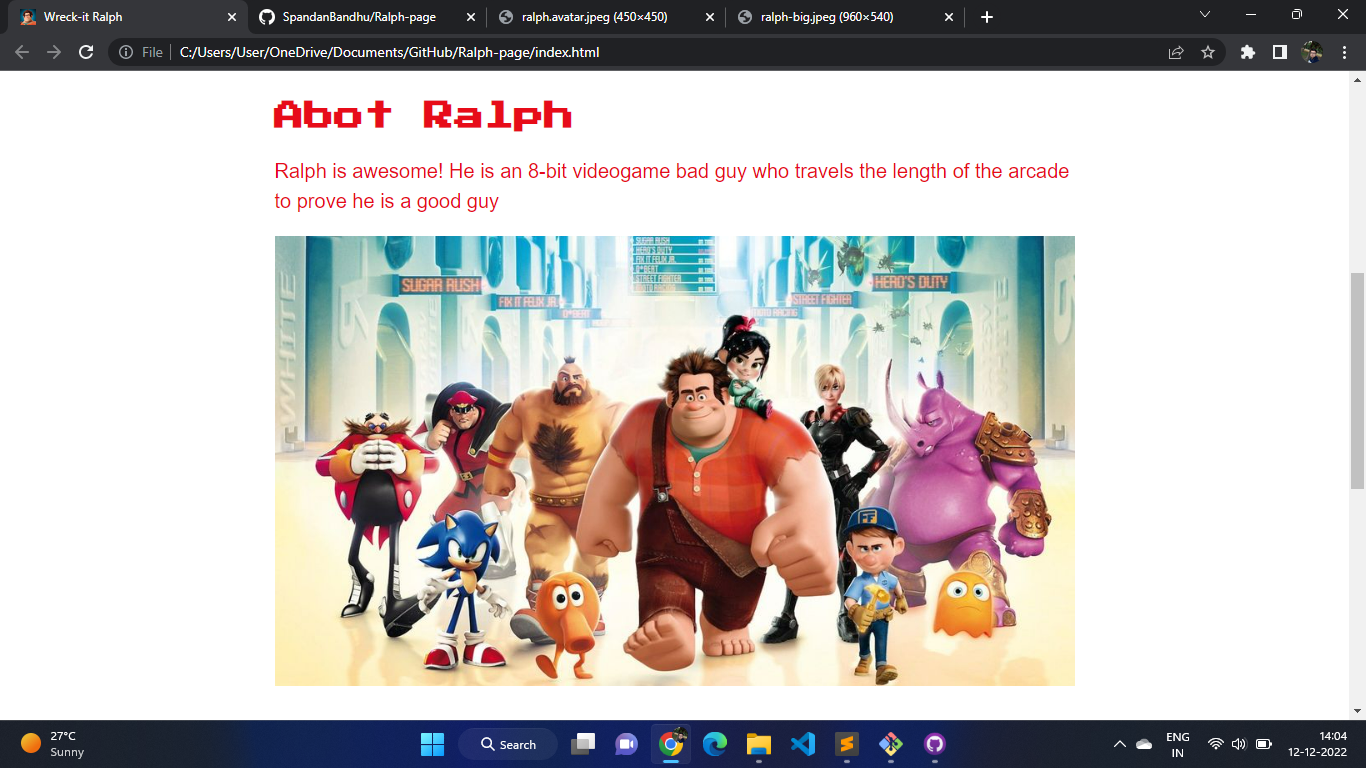 Github Spandanbandhu Ralph Page