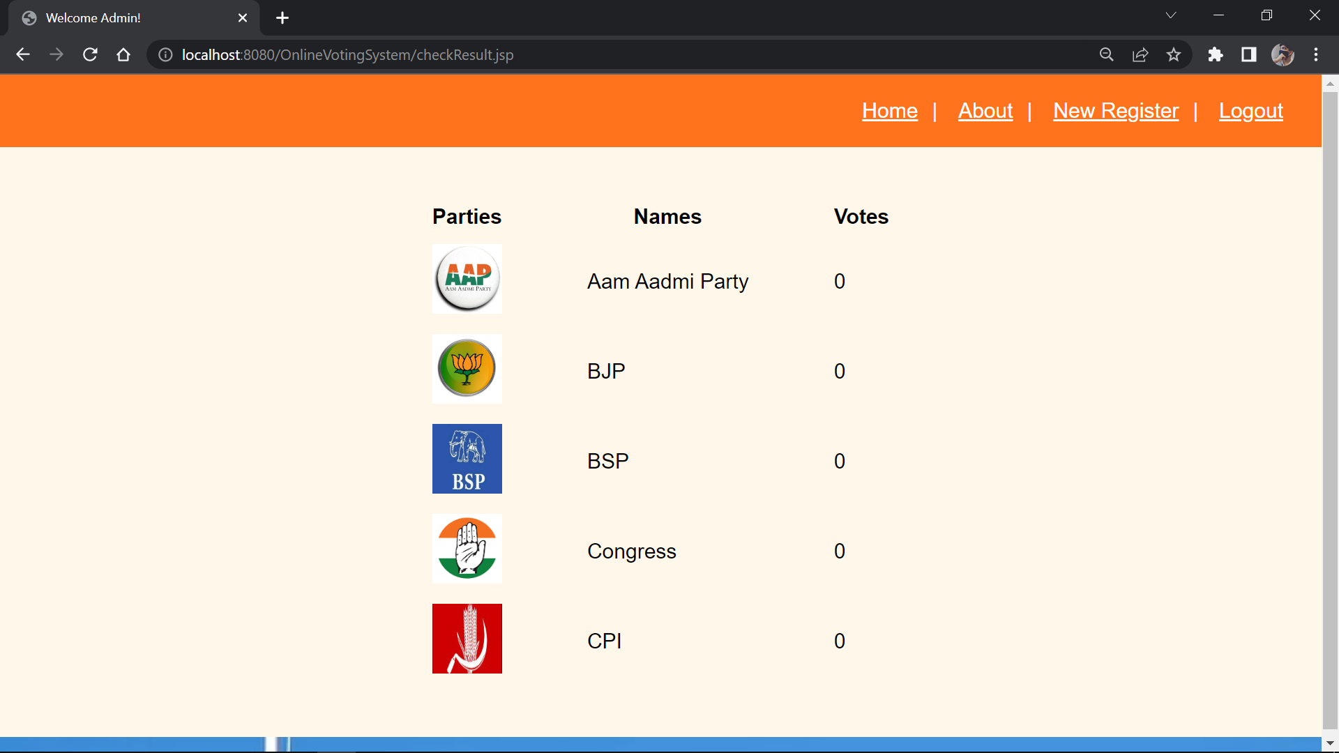 GitHub - Mayankmishra110/Online-Voting-System: A java web application ...