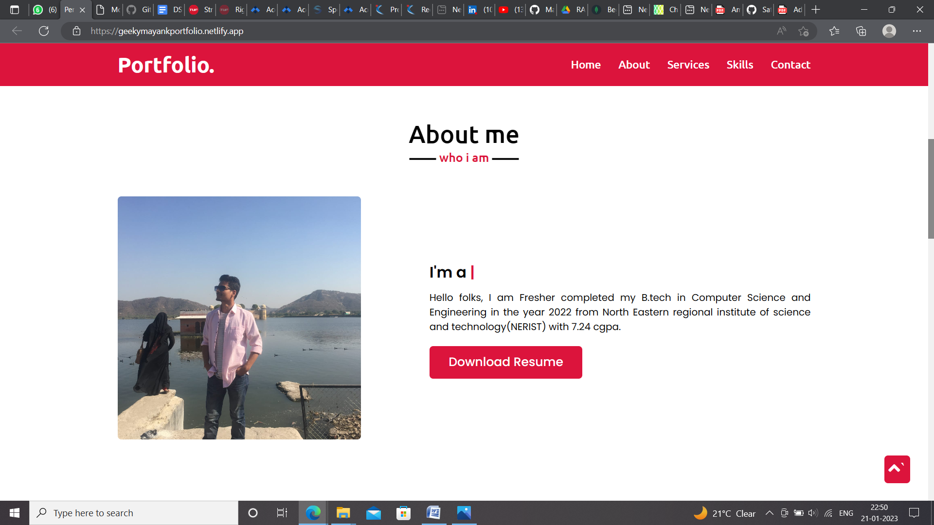 GitHub - Mayankmishra110/My-portfolio-My-portfolio