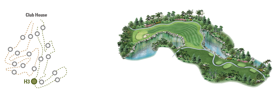 동훈힐마루 코스 대중제 18홀 힐코스 3번홀