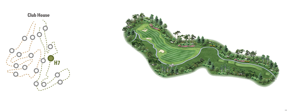 동훈힐마루 코스 대중제 18홀 힐코스 7번홀