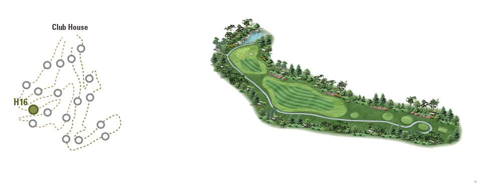 동훈힐마루 코스 대중제 18홀 힐코스 16번홀