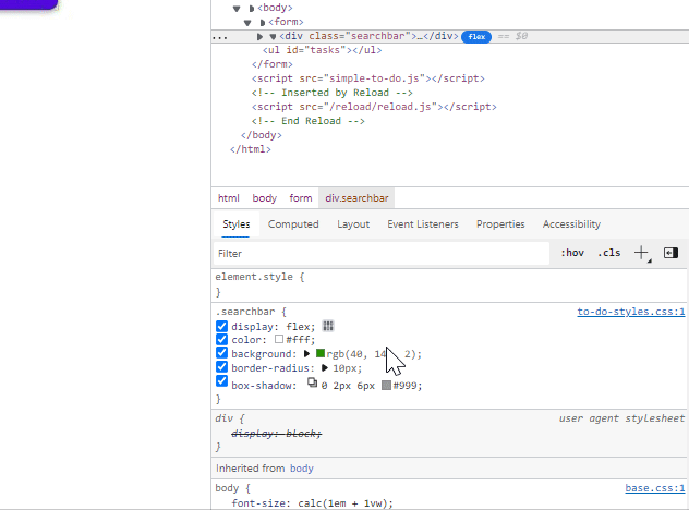 Flexbox visual editor appends unrelated style rules · Issue #482 ...