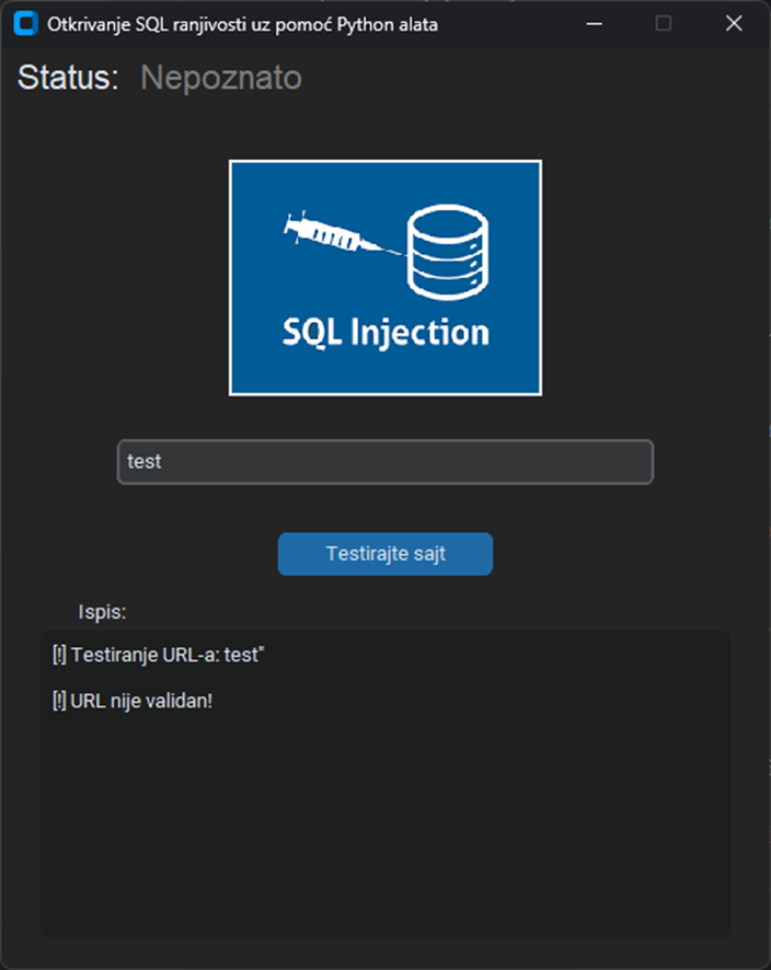 GitHub - GitLN01/SQL-Injection-Detector: Python application which ...