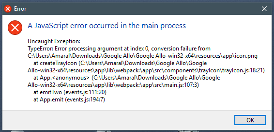 Exception with --tray when --icon is of type .ico on Windows · Issue ...