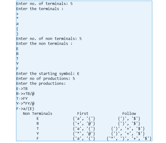GitHub - nithyasre2003/First-and-Follow · GitHub
