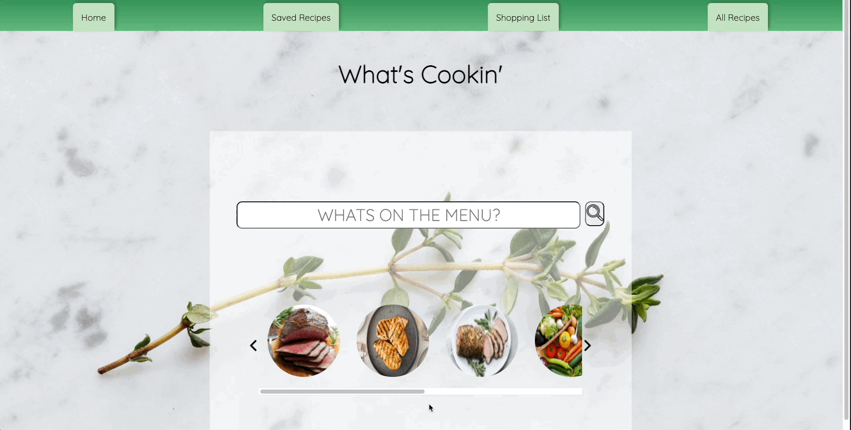 GitHub - sted1994/whats-cookin
