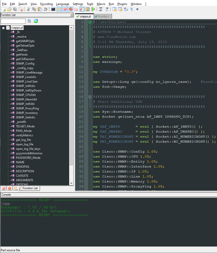 [Scintilla 446 bug]: Function List not working · Issue #9555 · notepad ...