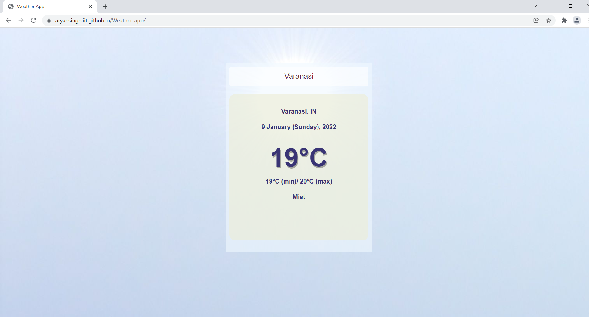 WeatherApp