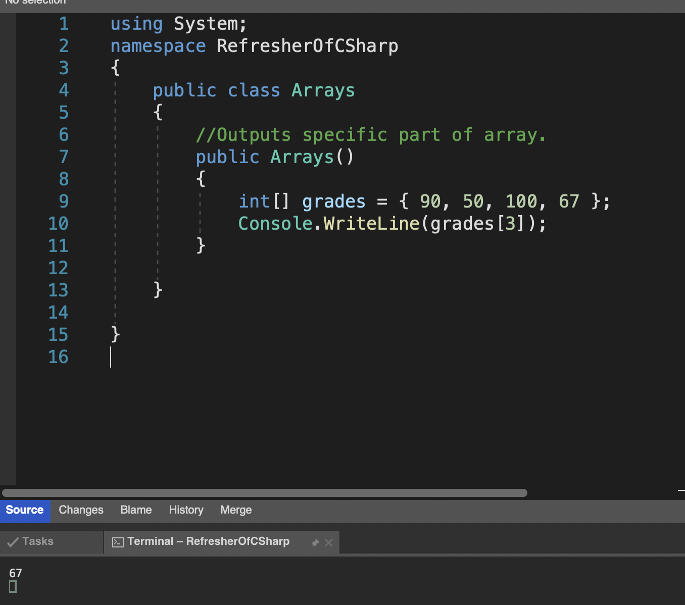 GitHub - PatWyzlic/RefresherOfCSharp: Reminding myself of some core ...