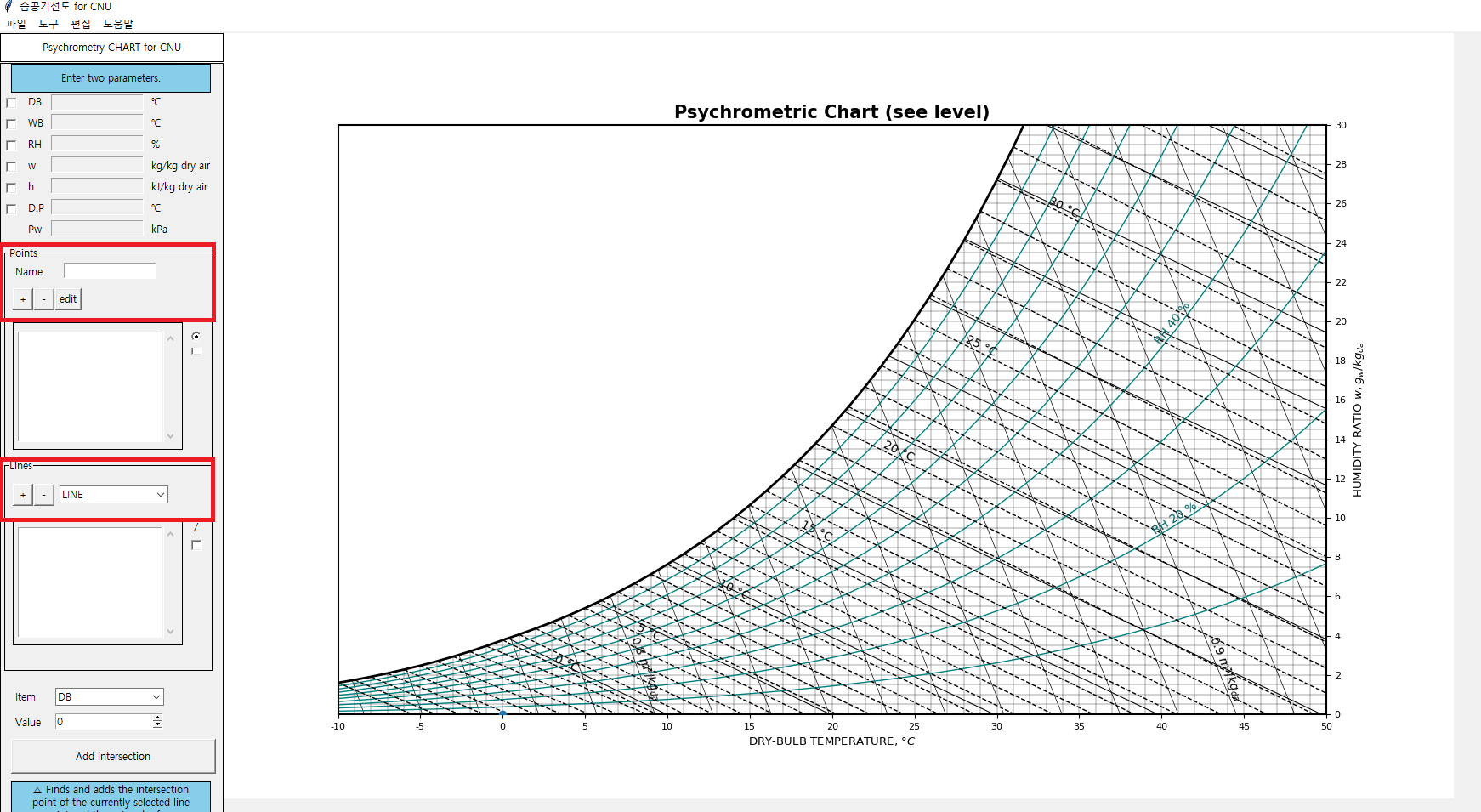 GitHub - Hongildude/Psychrochart-for-CNU: 전남대학교 기계공학부 학생을 위한 습공기선도 자료입니다.