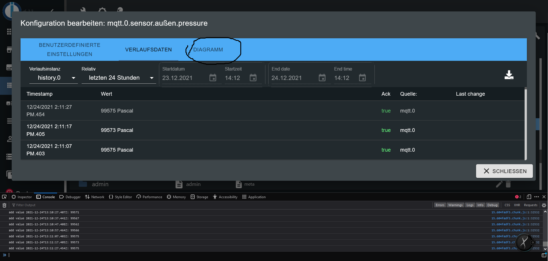 Bug after Admin update · Issue #1249 · ioBroker/ioBroker.admin · GitHub