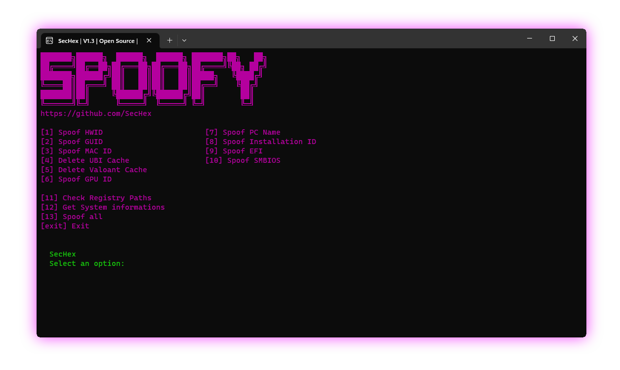 Sechex spoofer. Hwid ban. Sechex spoofer. Spoofer valorant. Spoofer rust hwid.