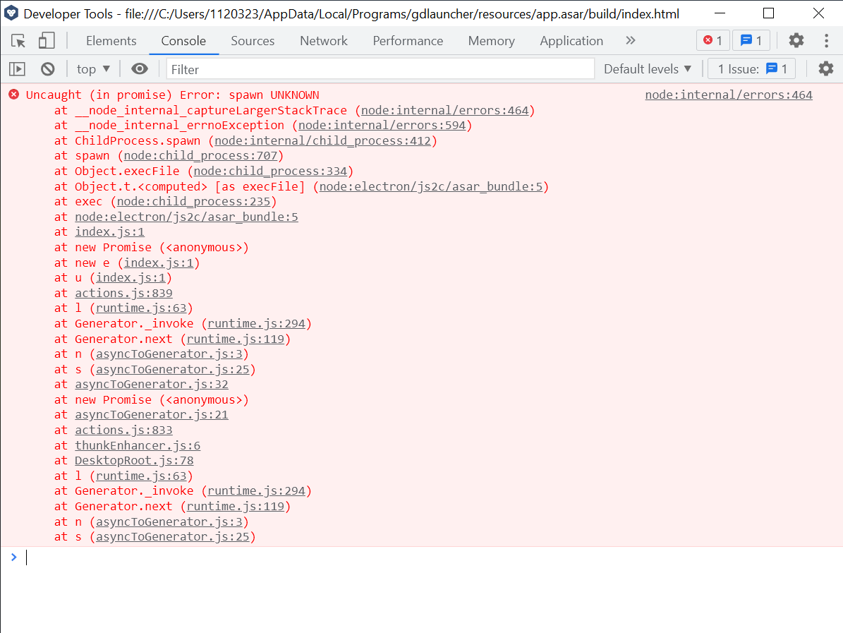 Blank screen on startup will not load · Issue #1224 · gorilla-devs ...