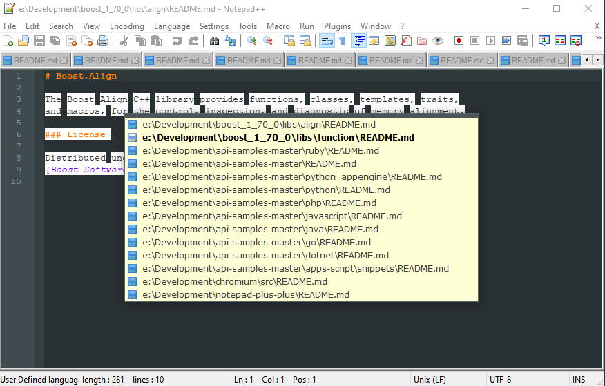 Tree Only Open Files View (Feature Request) · Issue #9269 · notepad ...