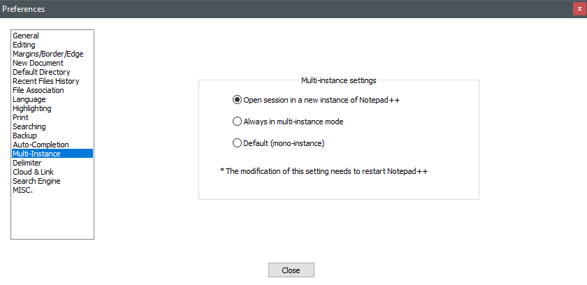 Exiting (closing) Notepad++ does not always result in previous window ...