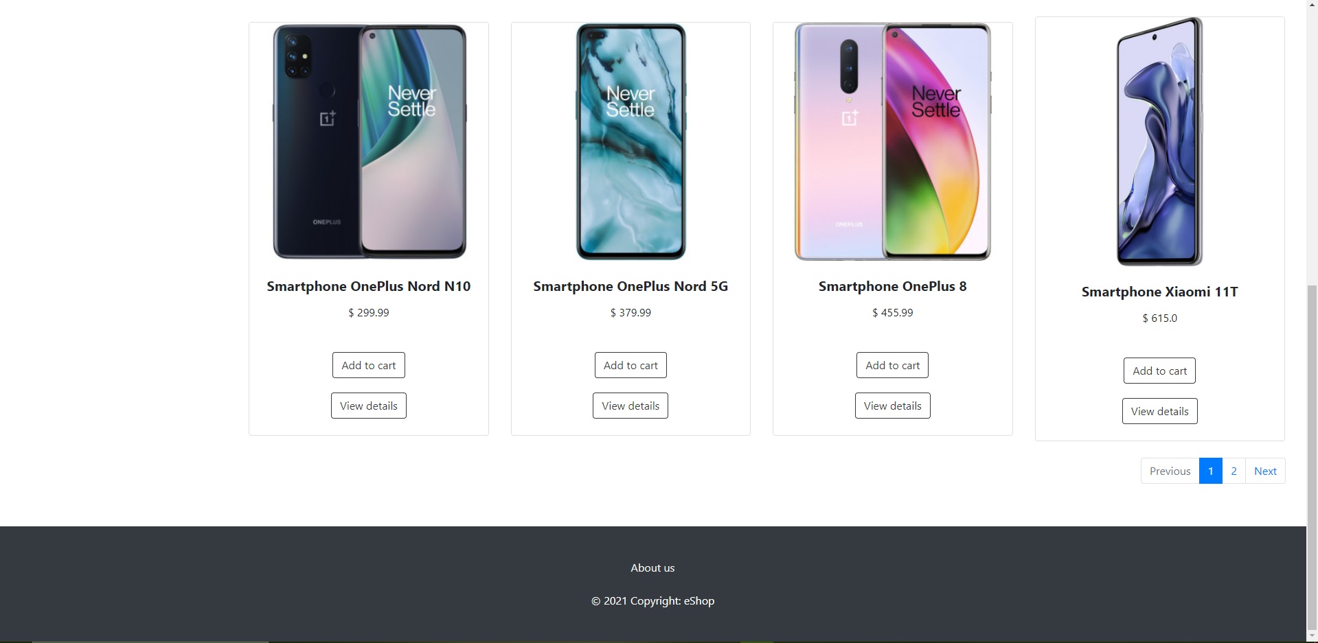 GitHub Shopping application using Spring