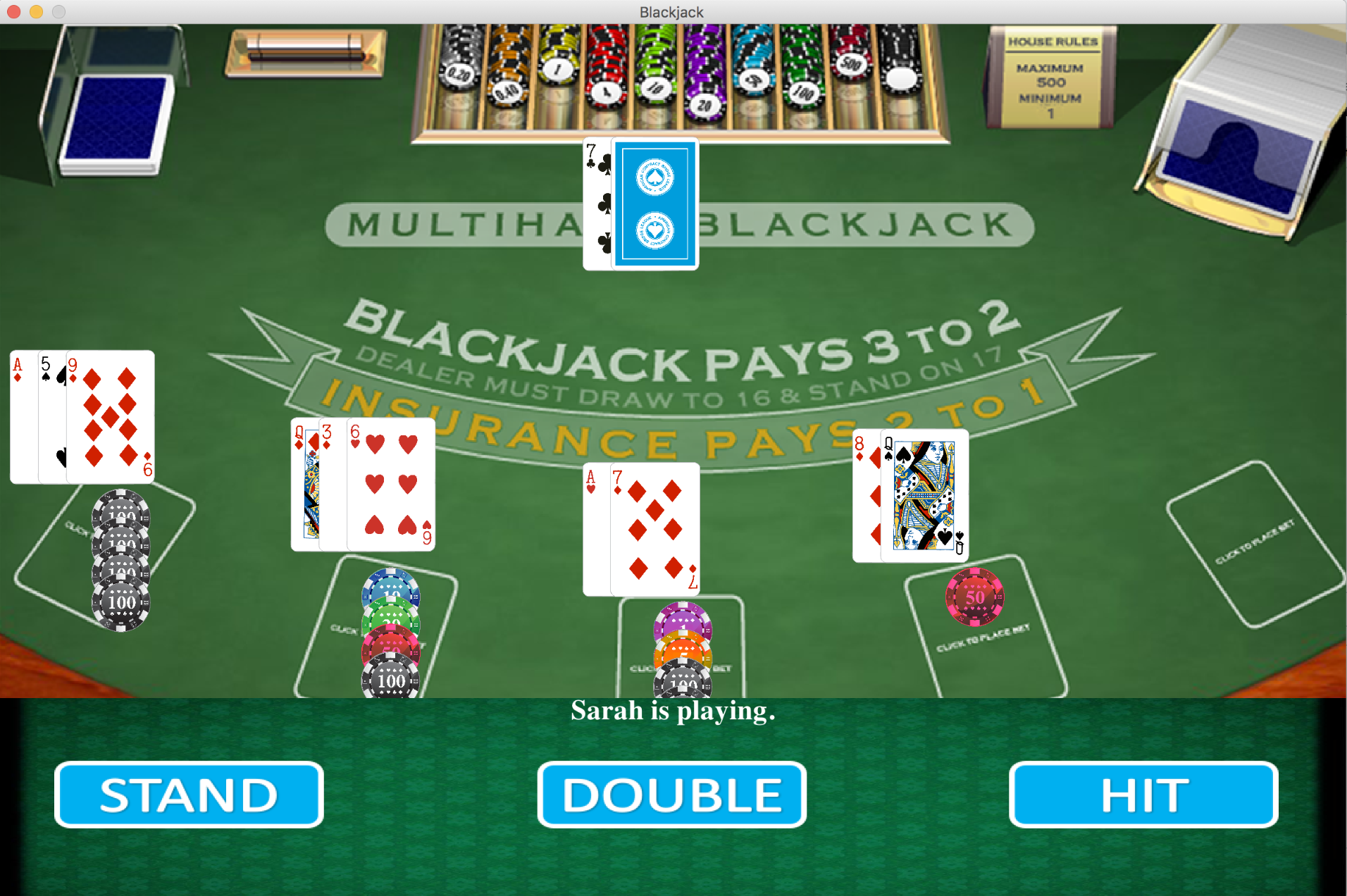 GitHub - BerkeAltiparmak/multiplayer-blackjack: A multiplayer blackjack ...