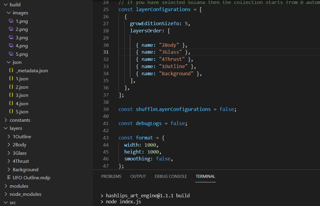 Only bottom layer is actually exporting? npm run build · Issue #412 ...