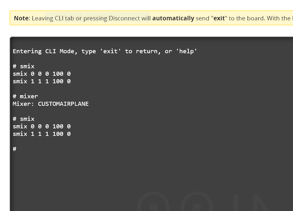 Servo Mixer Doesn't Save in iNav 1.9.3 Configurator · Issue #3200 ...