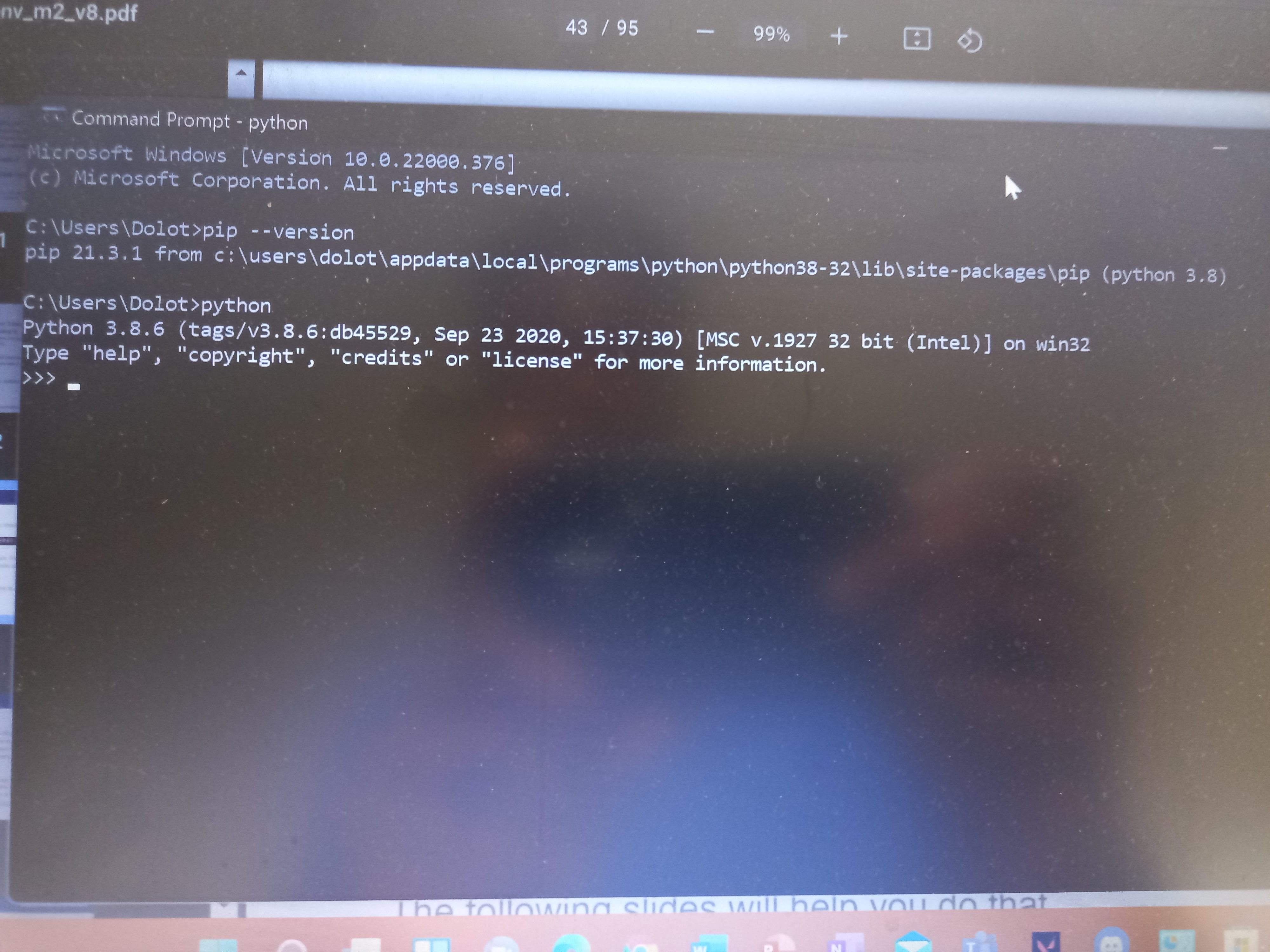 setting up the dev environment for module 2 · Issue #553 · insidesherpa ...