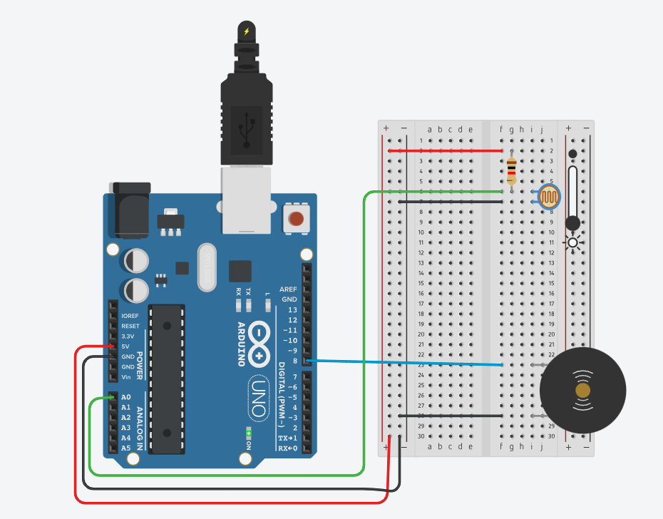 Sounder Arduino GitHub - harshitthakur7168/ldr-with-piezo-sounder: LDR with Piezo ...