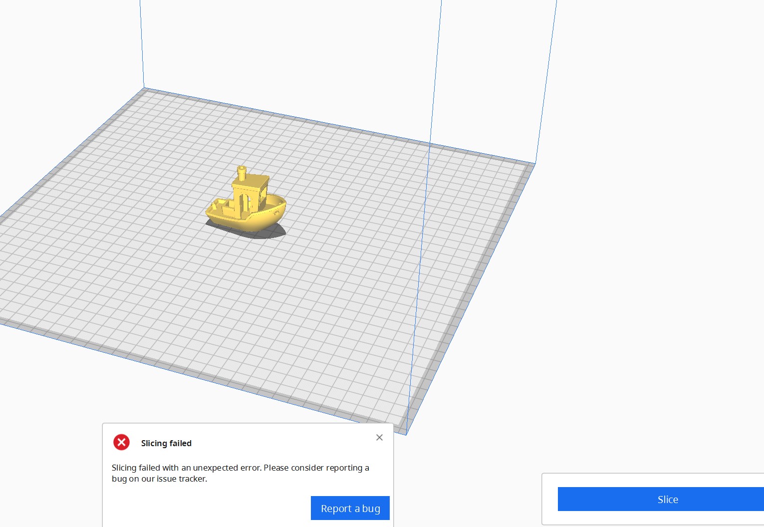 Slicing bug report · Issue #12035 · Ultimaker/Cura · GitHub