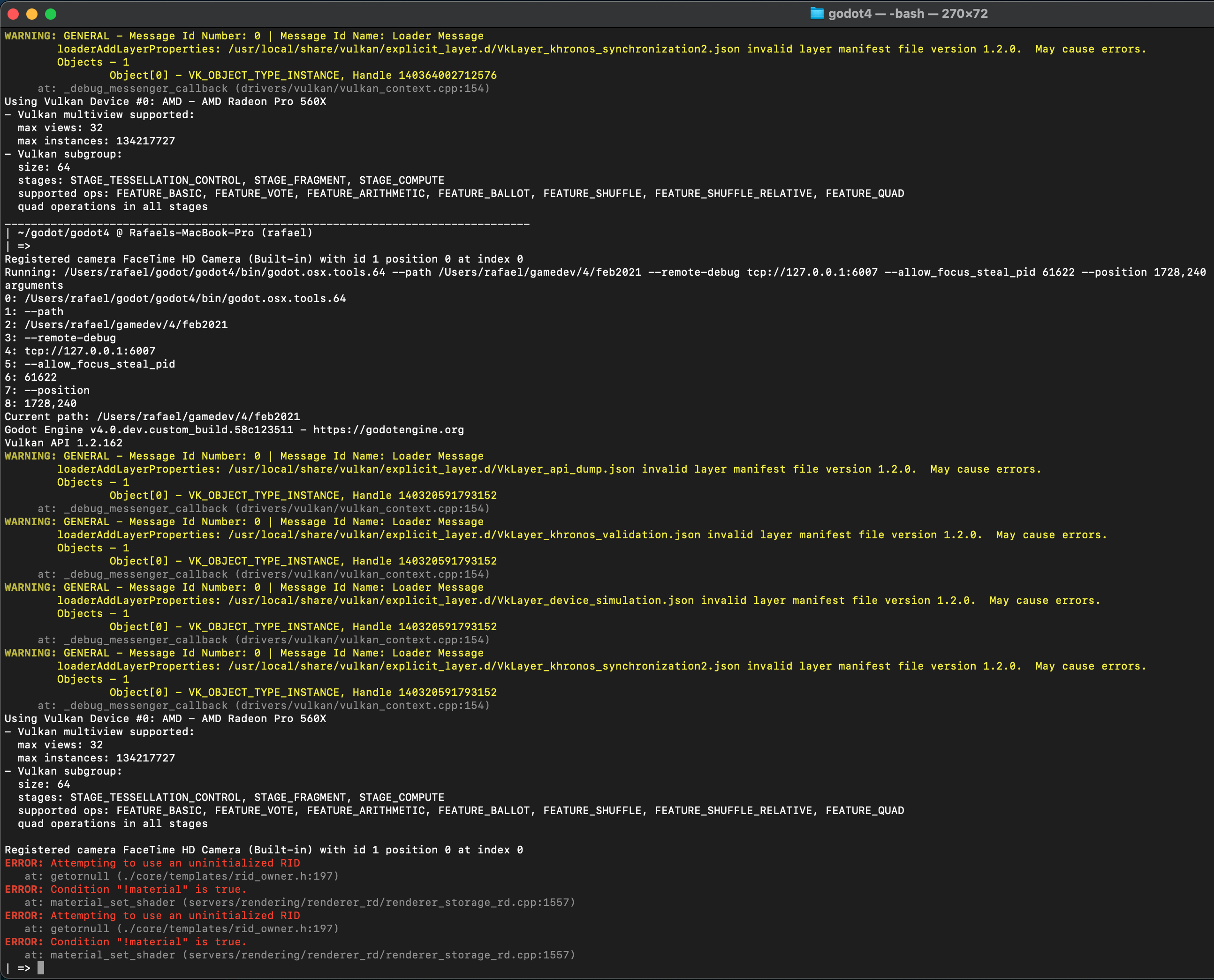 Cannot open Editor on MacOS · Issue #49477 · godotengine/godot · GitHub