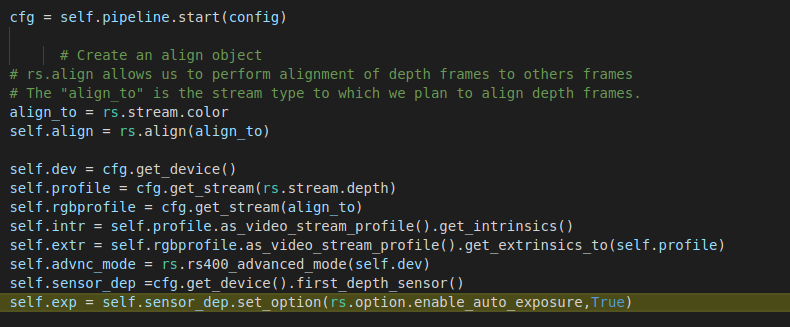 How to use Python to increase exposure and enable transmitters · Issue ...
