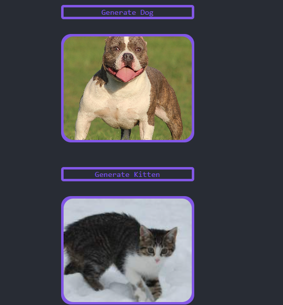 GitHub - ArthurFilho/Test-Api-project-generate-dogs-and-kitten: Project ...