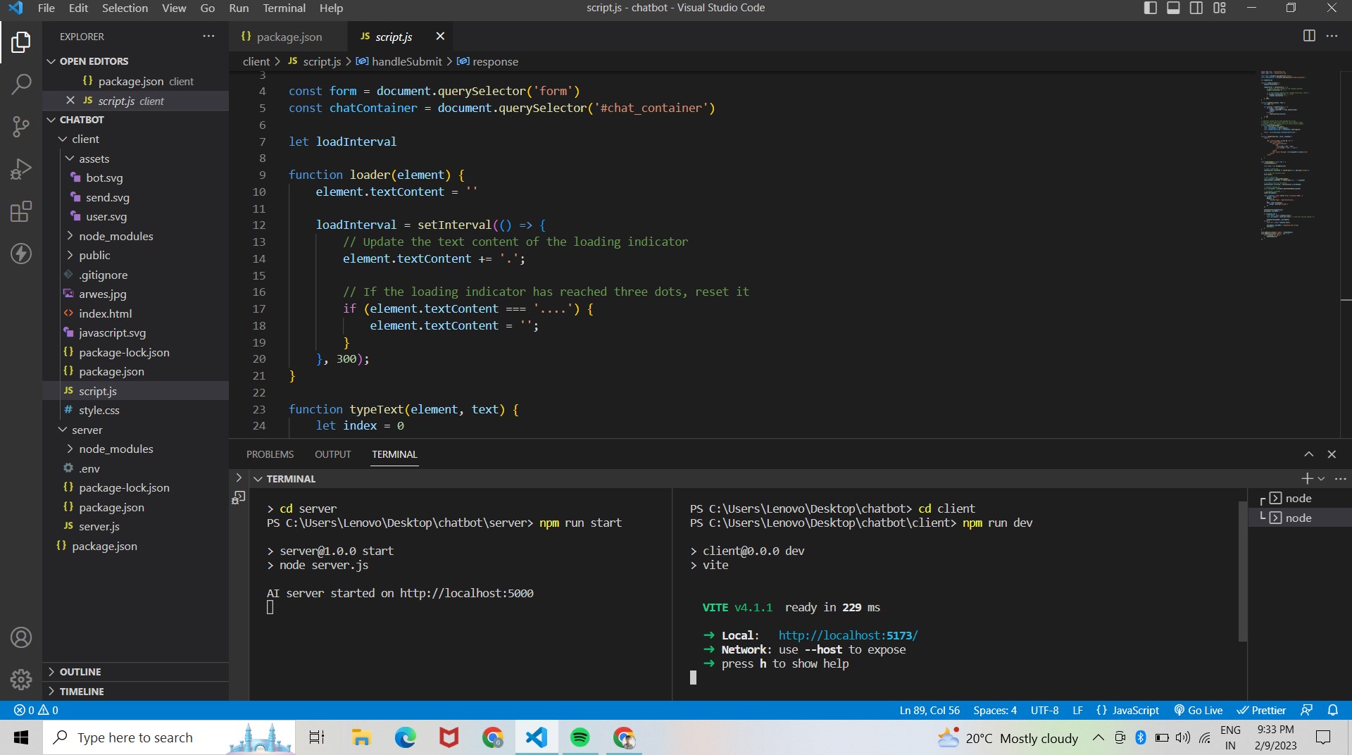 GitHub - girishladha/Arwes-AI-powered-chatbot: It uses natural language ...