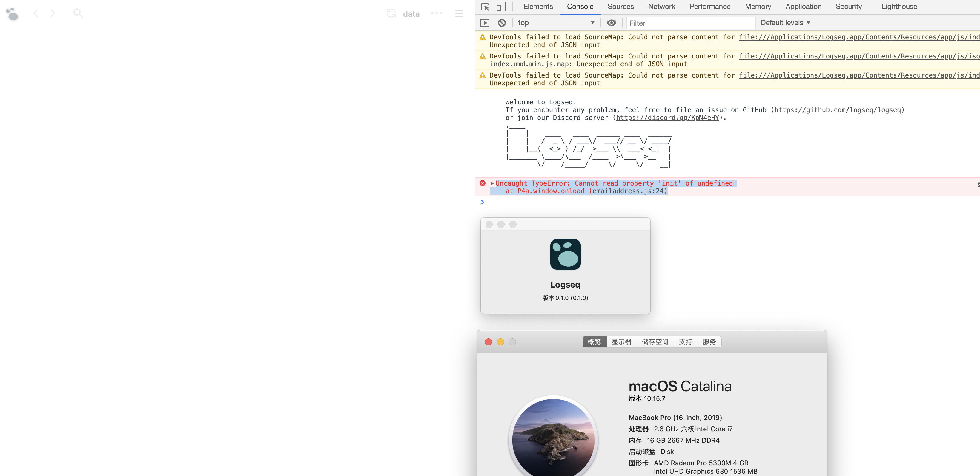can't start · Issue #1991 · logseq/logseq · GitHub