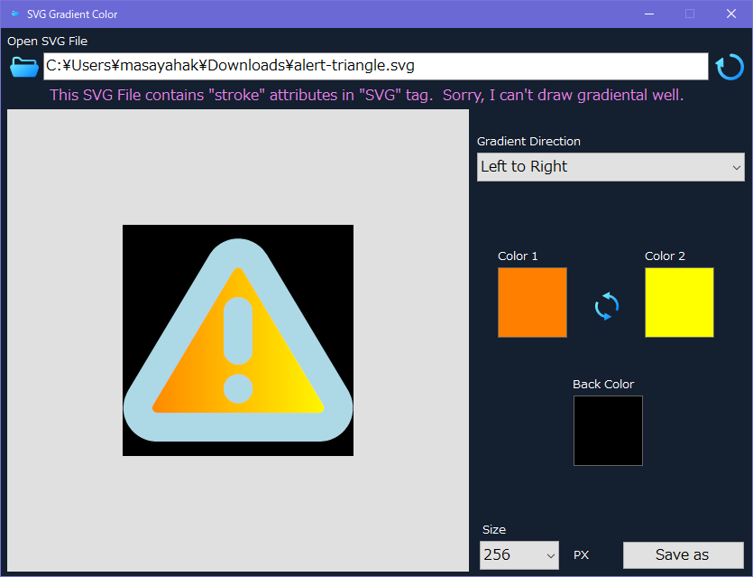 GitHub - morbitz/SVGGradientColor