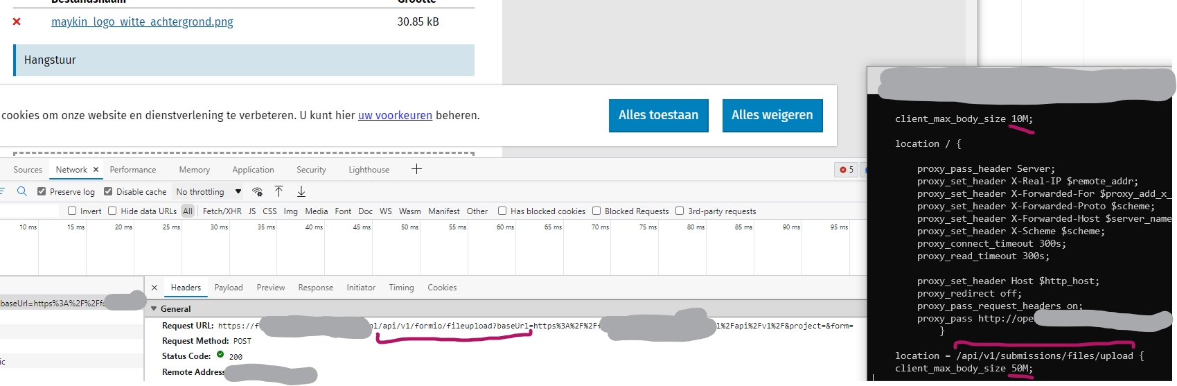 Nginx upload path does not match API path · Issue #1593 · open ...