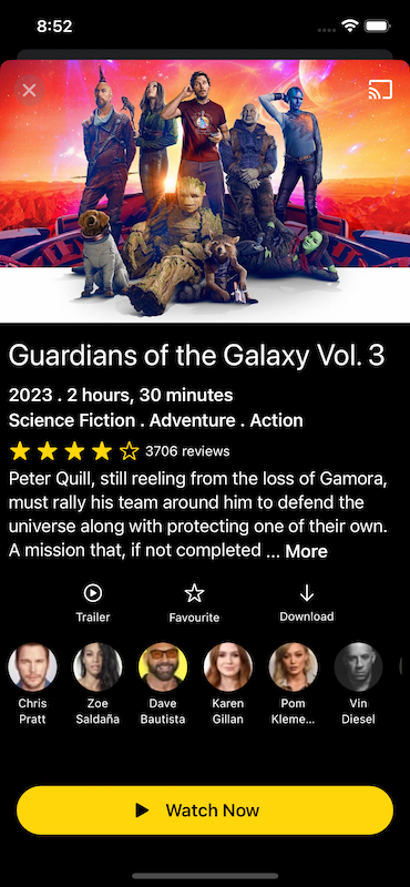 Streamer iOS screenshot 2