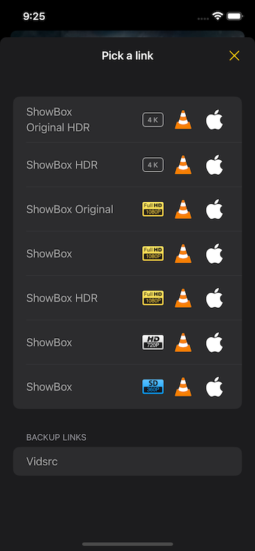 Streamer iOS screenshot 4