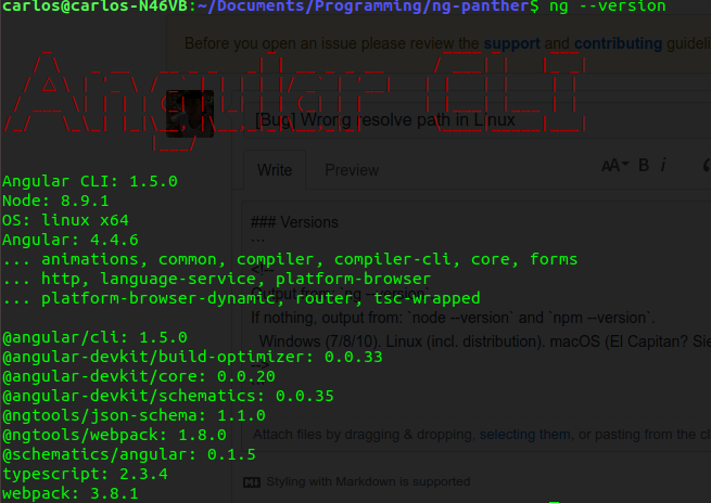 [Bug] Wrong resolve path in Linux · Issue #8583 · angular/angular-cli ...