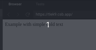 Draft-js bold decorator