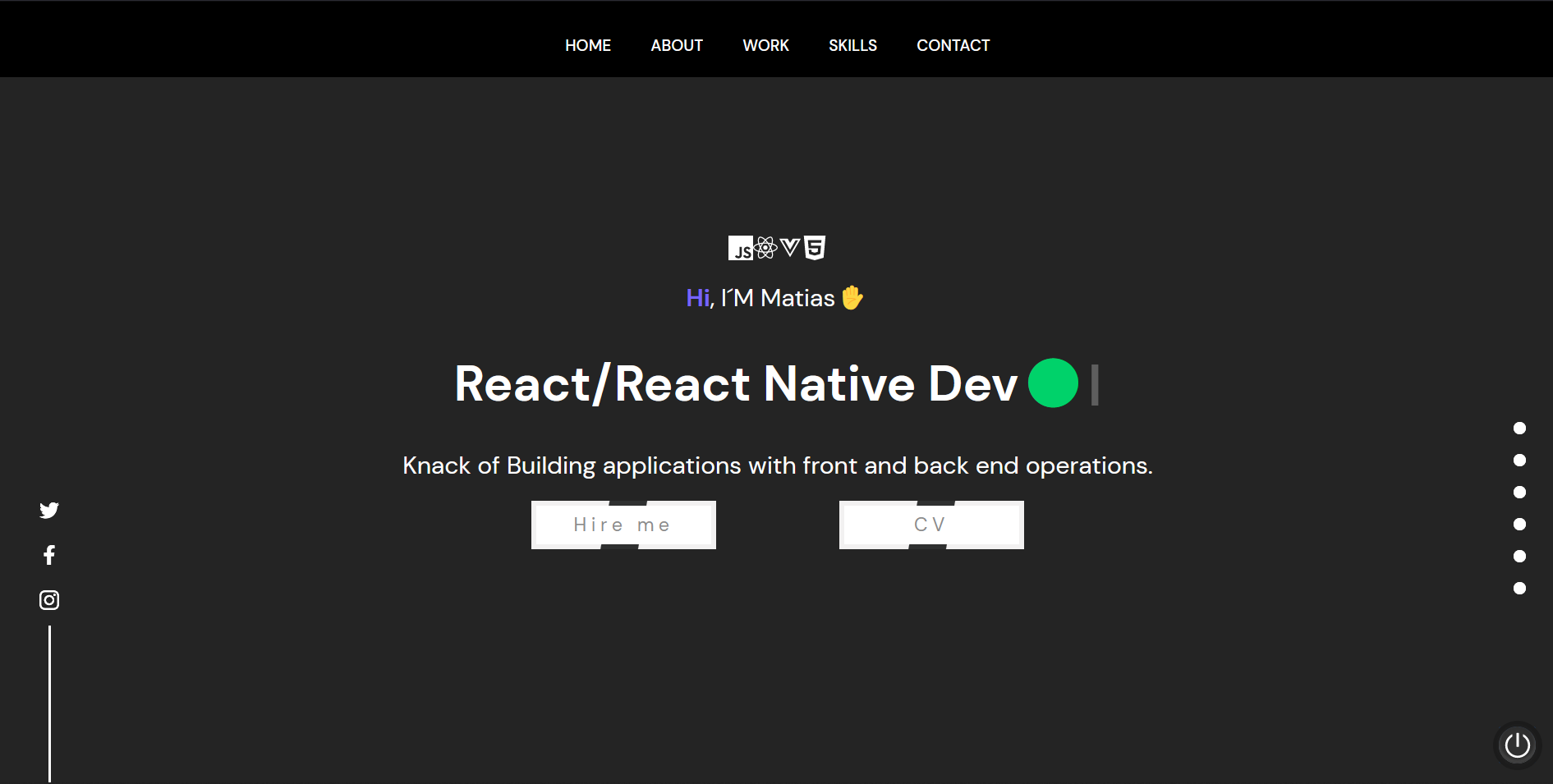 GitHub - matszJS/Portfolio: This portfolio was created using React ...