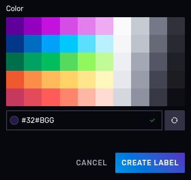 Incorrect Hex Code Color Dashboard(Labels): color's hexadecimal value field accepts incorrect ...
