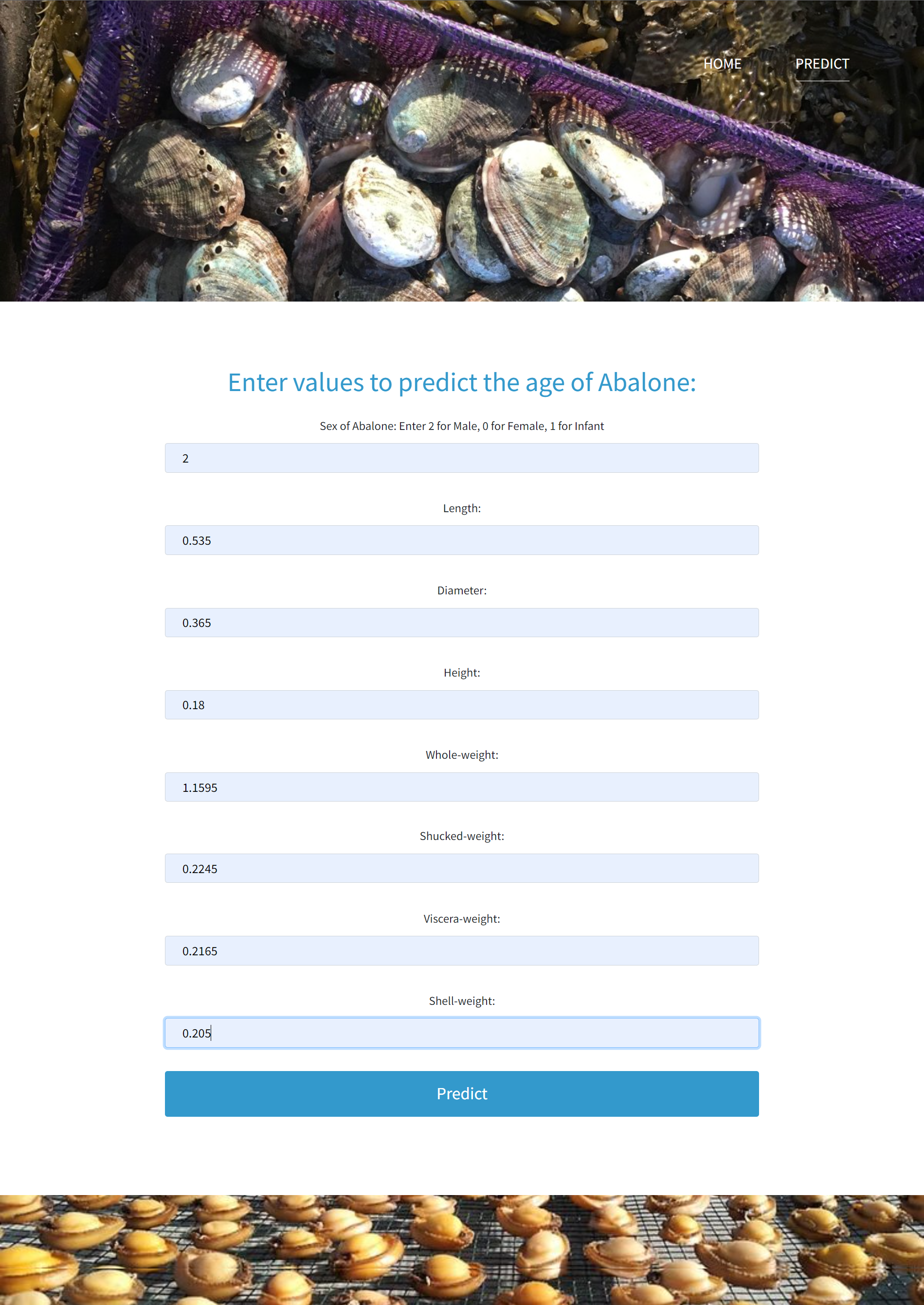 GitHub - Aroon1504/Abalone-Age-Prediction