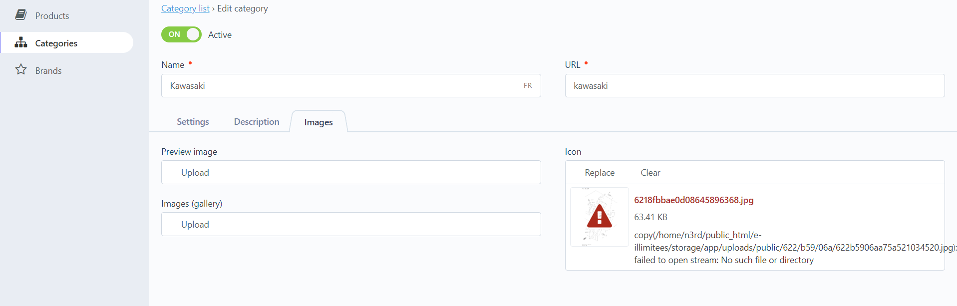 error on upload image in the backend · Issue #5637 · octobercms/october ...