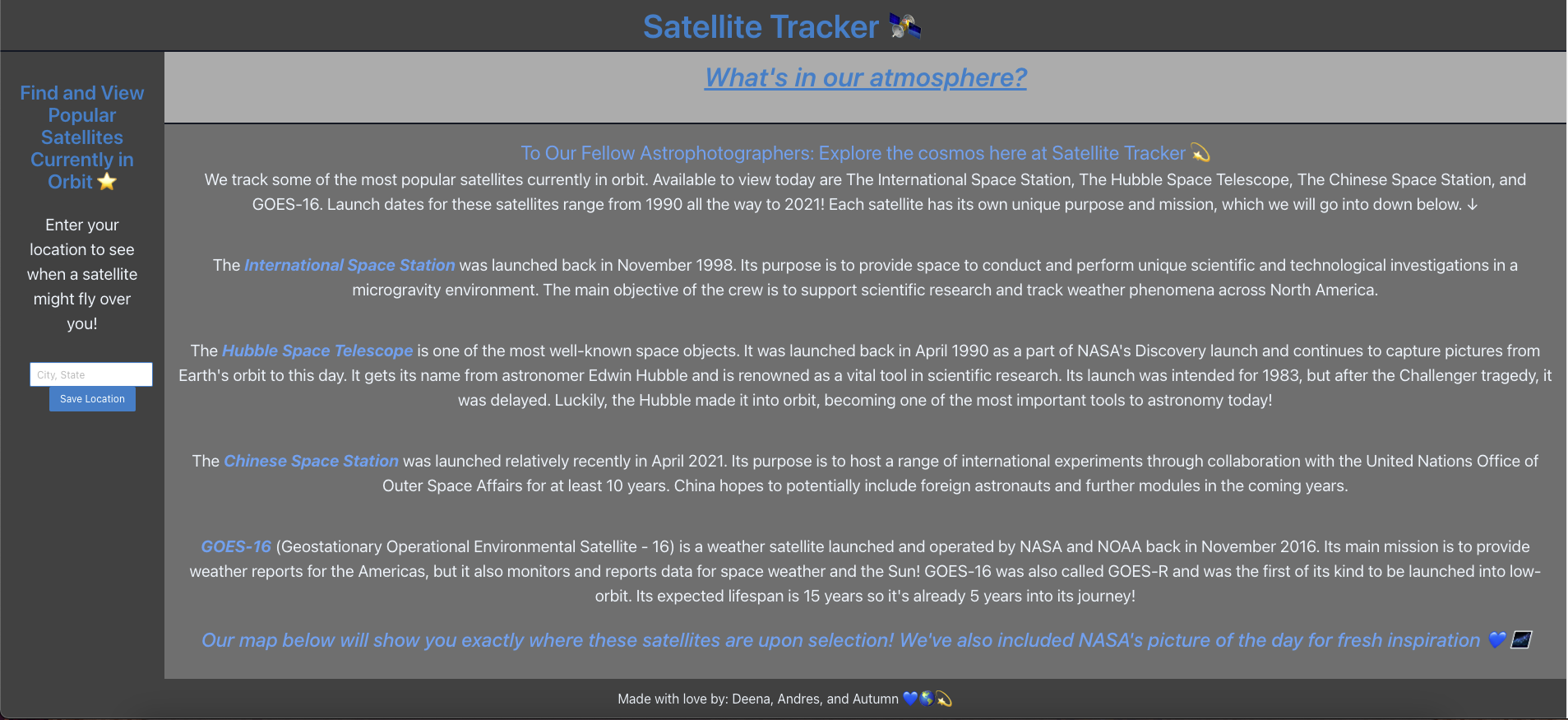 GitHub - Zurdoc8/satellite_tracker1.0