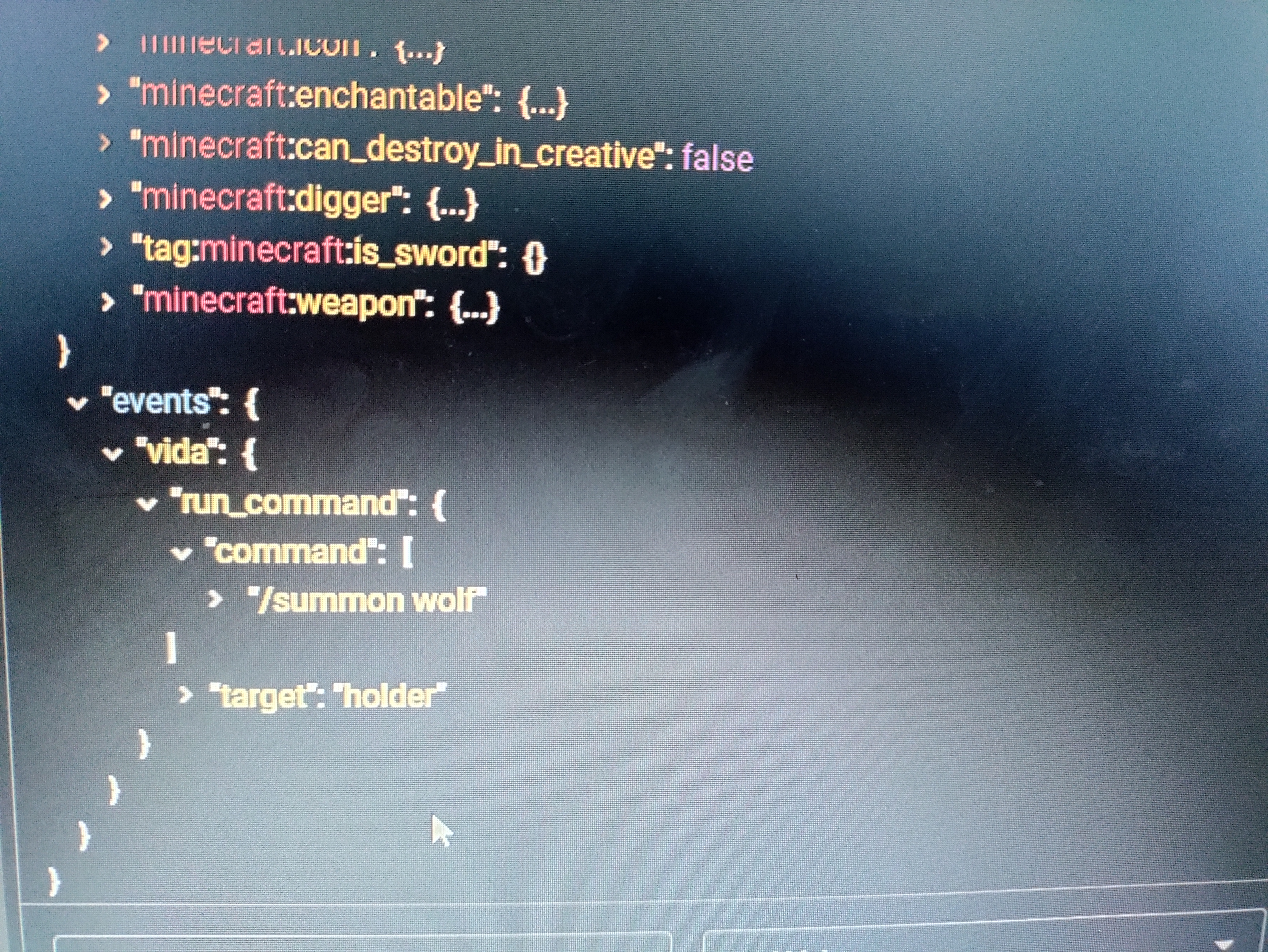 child 'events' not valid here · Issue #285 · bridge-core/editor · GitHub